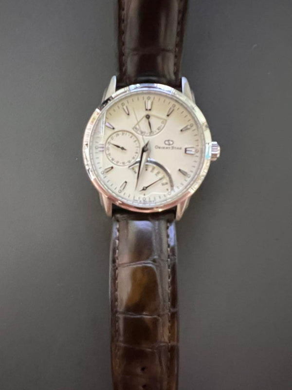 Wristwatch Hand-wound  Watch Mens Timepiece