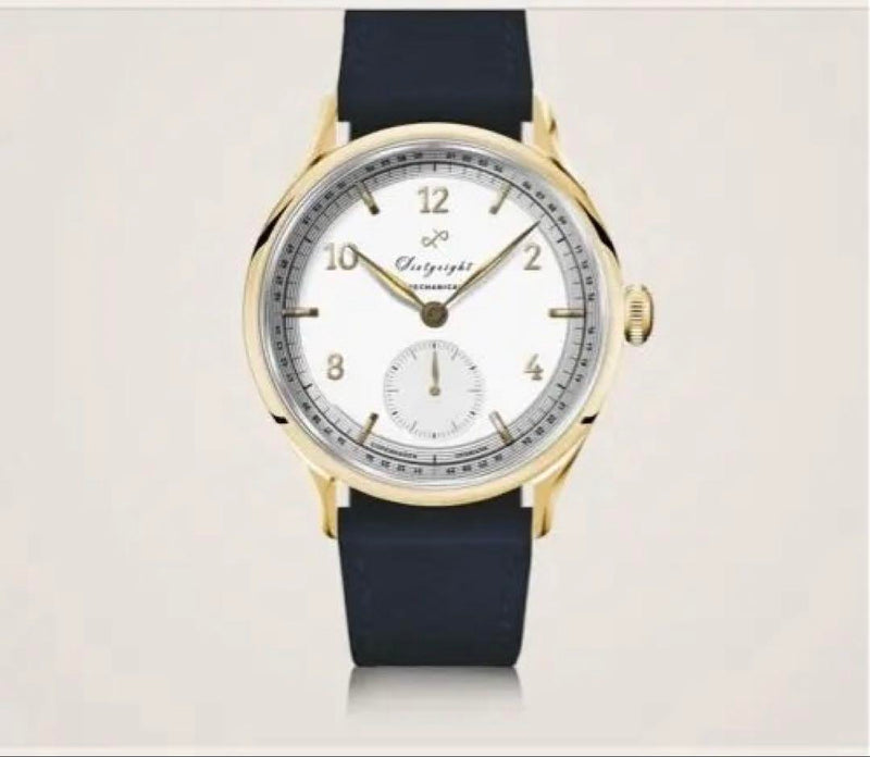 1968 Mechanical Watch  Sapphire Crystal Classic Dress
