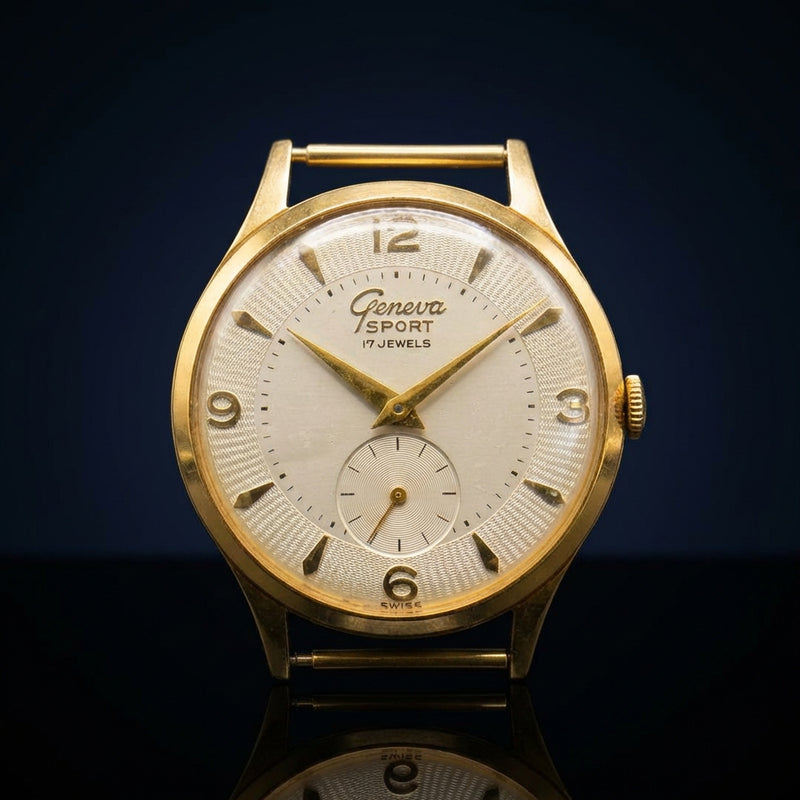 Hand-wound Wristwatch Mechanical Watch Analog Display Classic