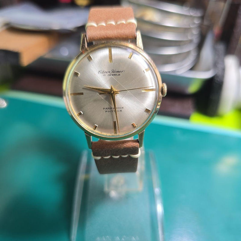 Homer 17 Jewels Hand-winding Watch Unique Dial Vintage Mechanical