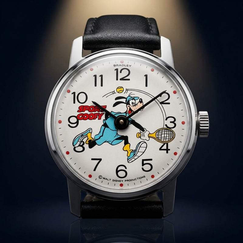 Goofy (Disney) Hand-wound Watch Tennis Theme Collectible Character Watch