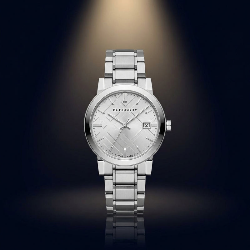 Silver Watch Swiss Made Elegant Timepiece For Women Model Number