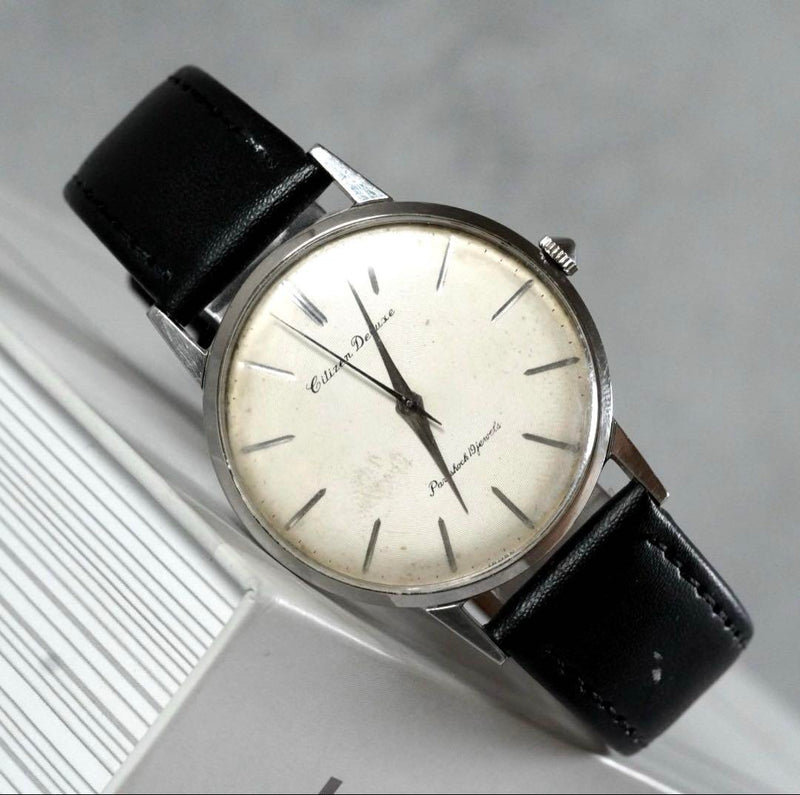 Deluxe Antique Mens Watch Manual Winding 3 Hands Vintage Style