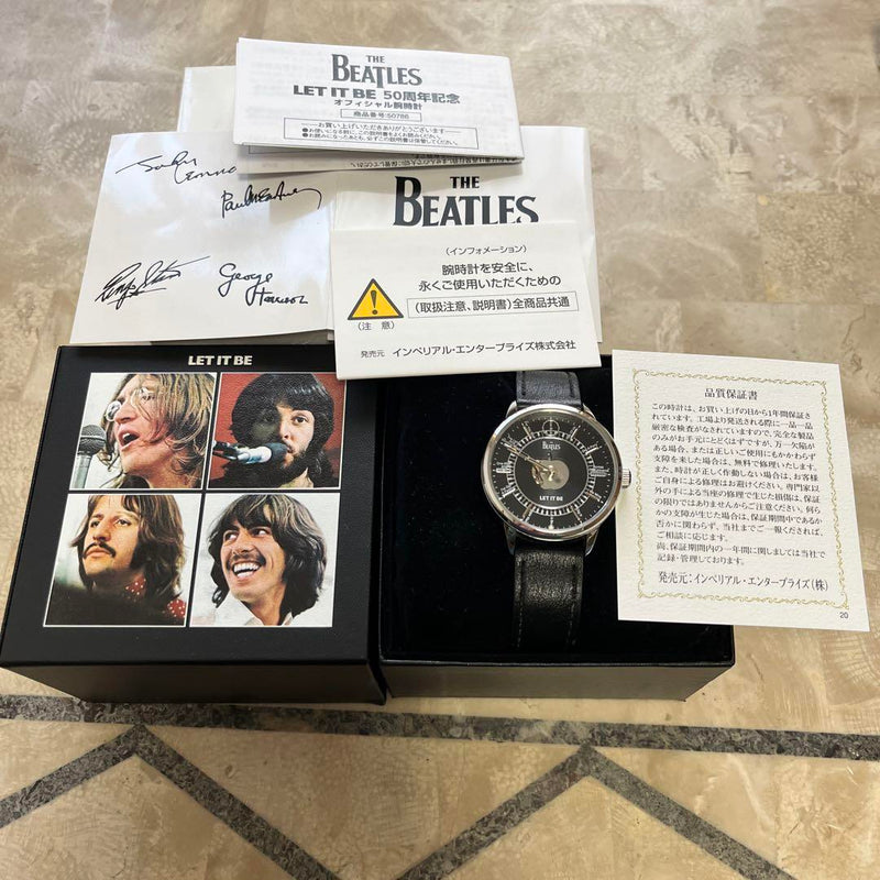 Let It Be 50th Anniversary Watch Official Collectible Timepiece For  Fans