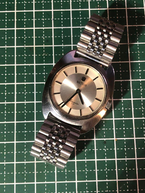 Vip Hand-winding Mens Watch Working Vintage Mechanical Wristwatch