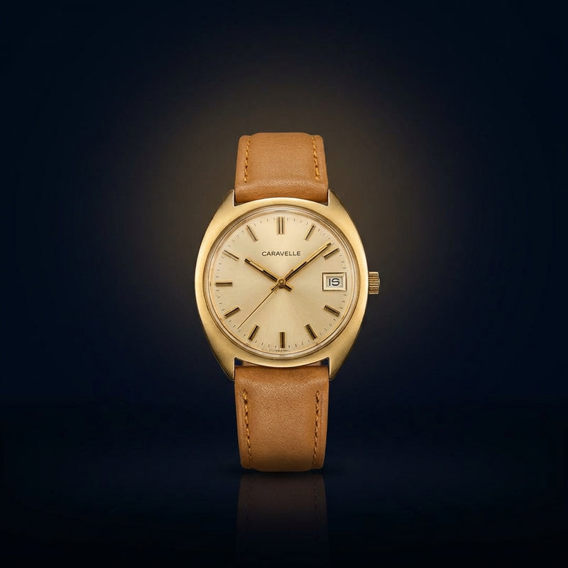 Caravelle C-line Hand-winding Date Watch By  Vintage Style Mechanical