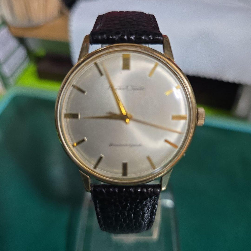 Crown 21 Jewels Hand-wound Watch Vintage Mechanical Serviced Wristwatch