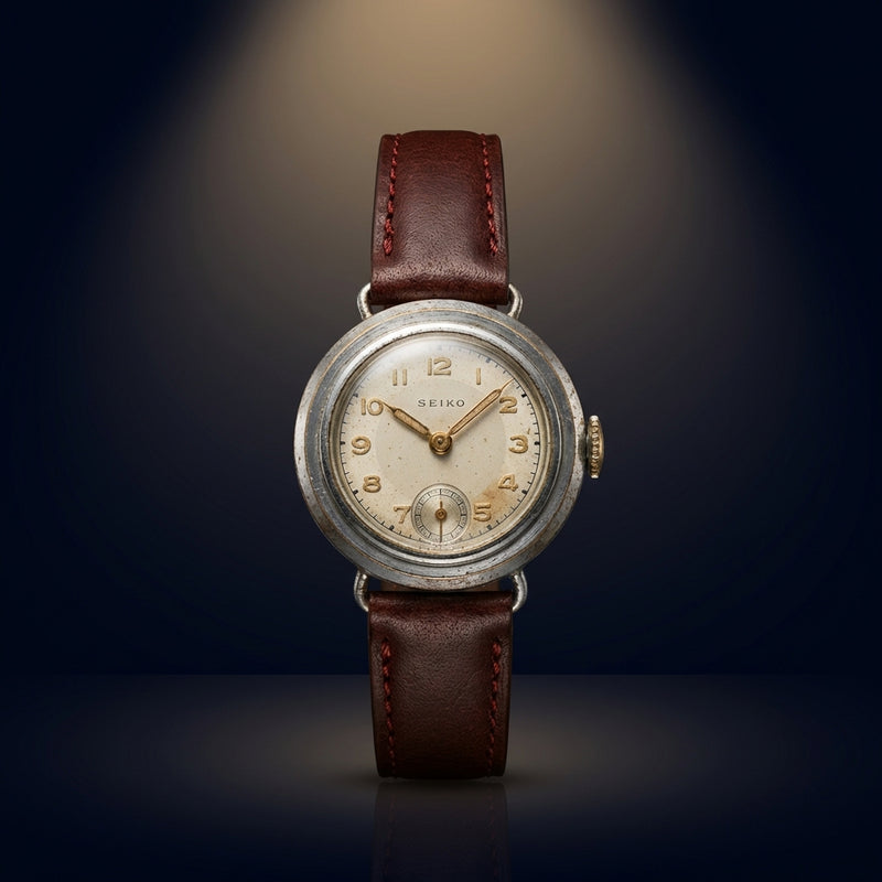 Pre-war  Small Seconds Vintage Watch Antique Mechanical Dress Watch