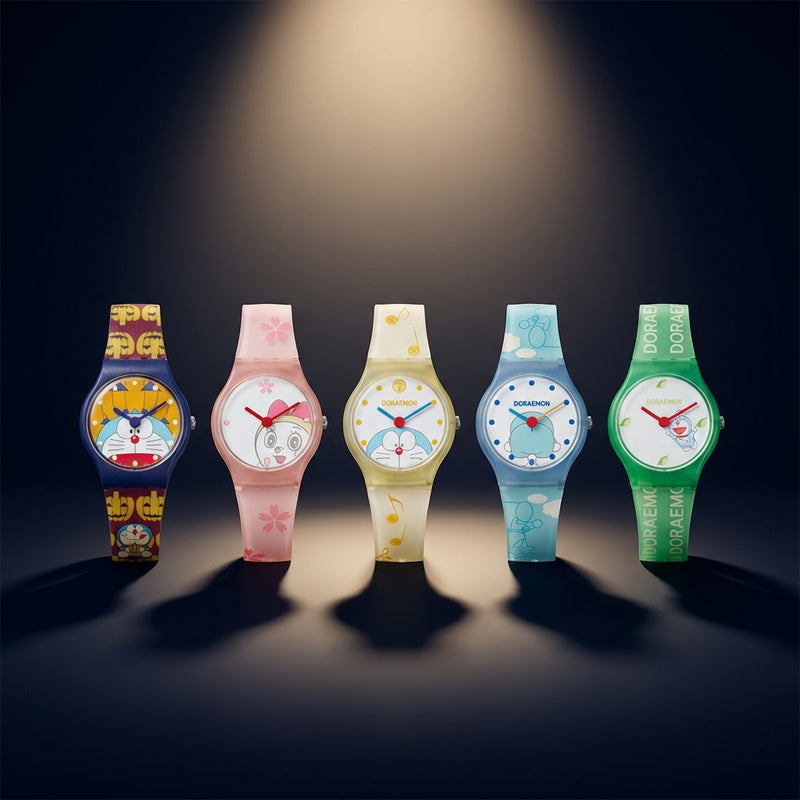 Doraemon Vintage Watch Antique Wristwatch Collectible Timepiece Nostalgic Design