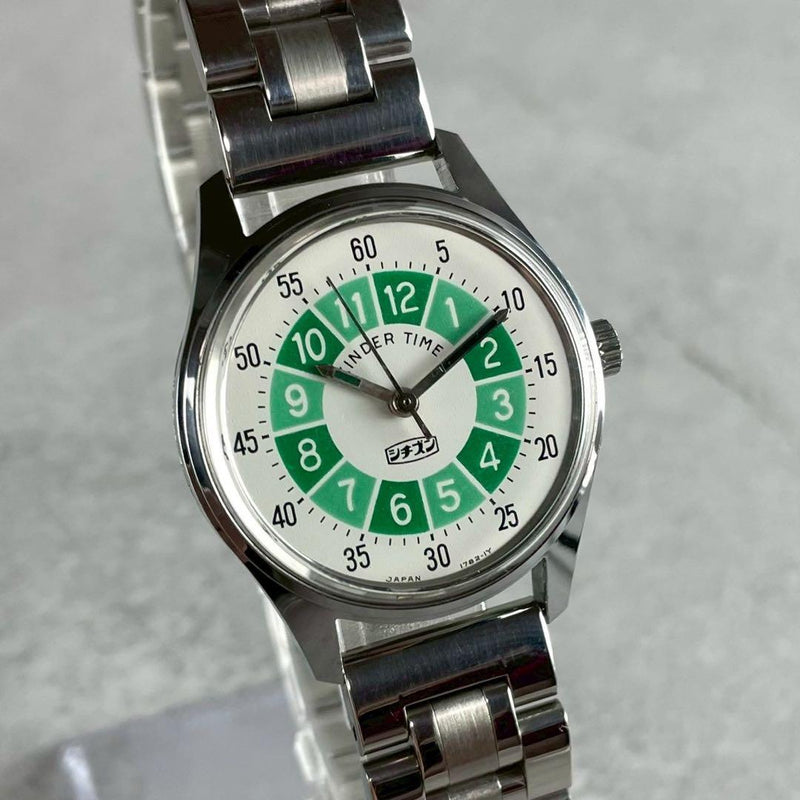 Kinder Time Hand-winding Watch Collectible Working Belt Kids Vintage