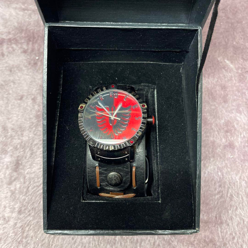Wristwatch Black Red Design Anime Watch Limited Edition Collectible