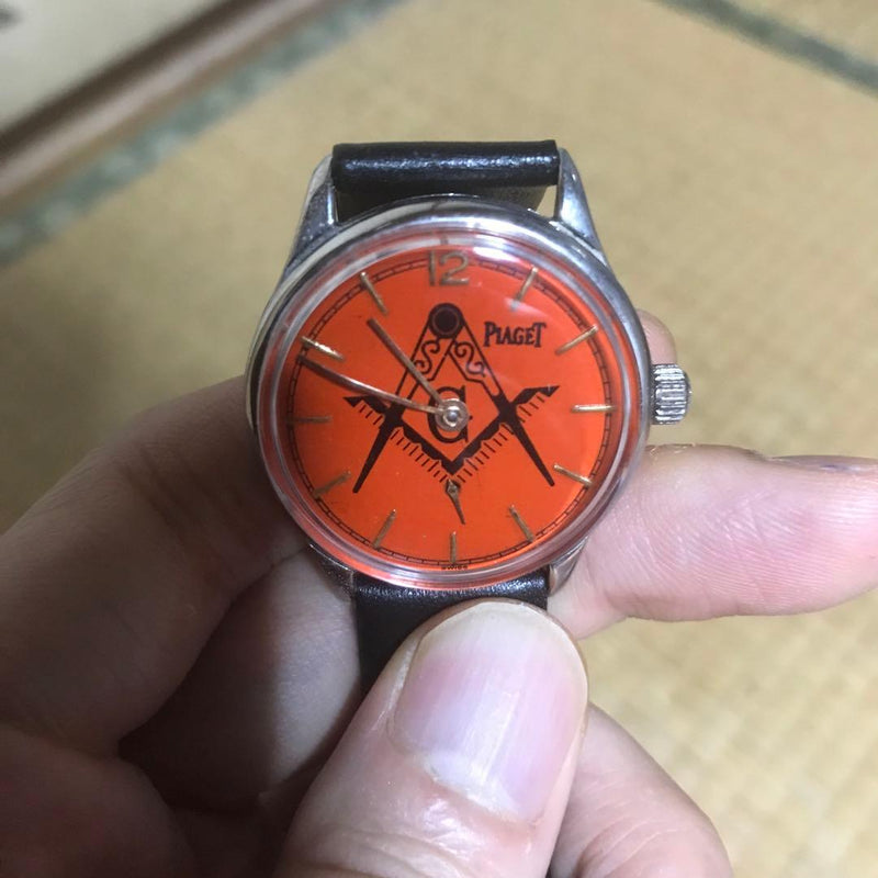 Hand-wound Watch Mechanical Movement Analog Display Dress Watch