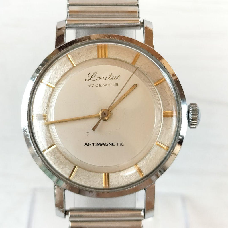 17 Jewels Mens Watch 303-320 Swiss Made  Wristwatch Working