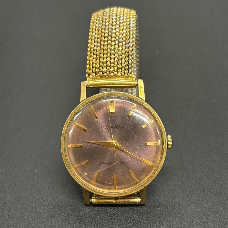 Hi-light 27 Jewels 14k Gold Filled Vintage Watch Elegant Dress Type