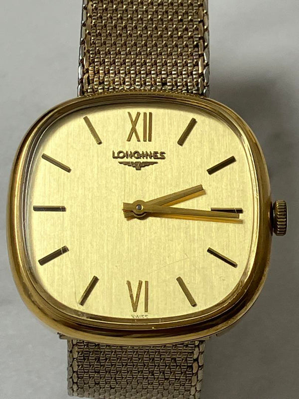 Hand-wound Mens Watch Working Vintage Mechanical Wristwatch