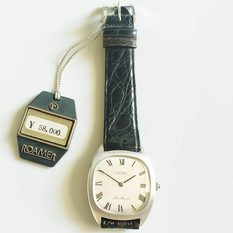 Roamer Sun Marino Hand-winding Watch Vintage Style Swiss Made Mechanical
