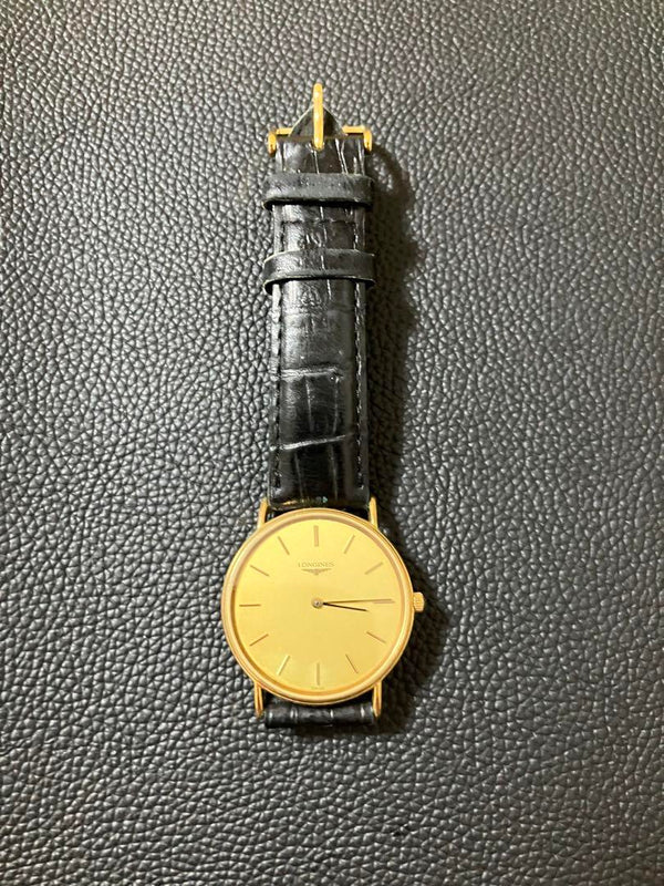 La Grande Classique L4.637.2 Gold Pvd Swiss Quartz Dress Watch Elegant