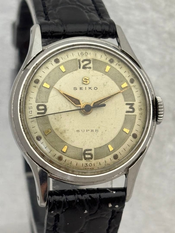 Super Hand-wound Watch 2000 Silver Dial Working Boys Model Vintage