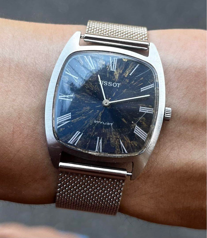 Stylist Hand-wound Watch Serviced Oh Completed. Vintage Mechanical Dress