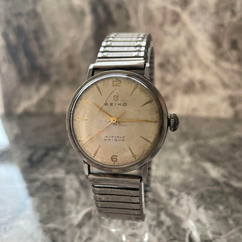 Unique 15 Jewels Hand-winding Watch Vintage Dress Watch Mechanical