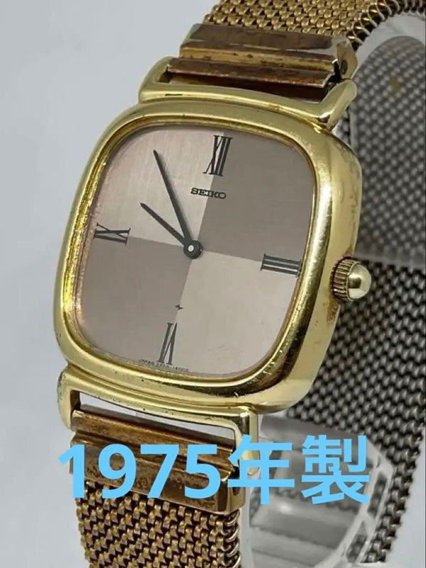 Vintage  Chariot Hand-winding Mens Watch Brown Dial Classic Dress Watch