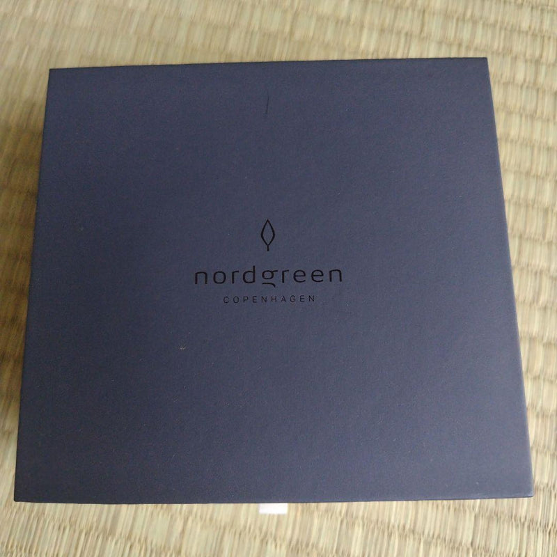 Nordgreen Black Analog Watch Hand-wound Mechanical Wristwatch For Men/women