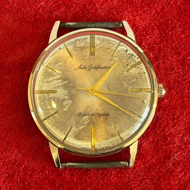 Goldfeather 14k Gold Filled Vintage Watch Classic Dress Watch Collectible