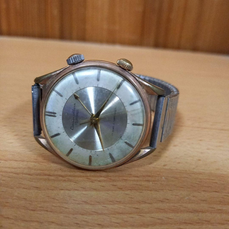 Hand-wound Mechanical Wristwatch Mens Analog Dress Watch Classic Style