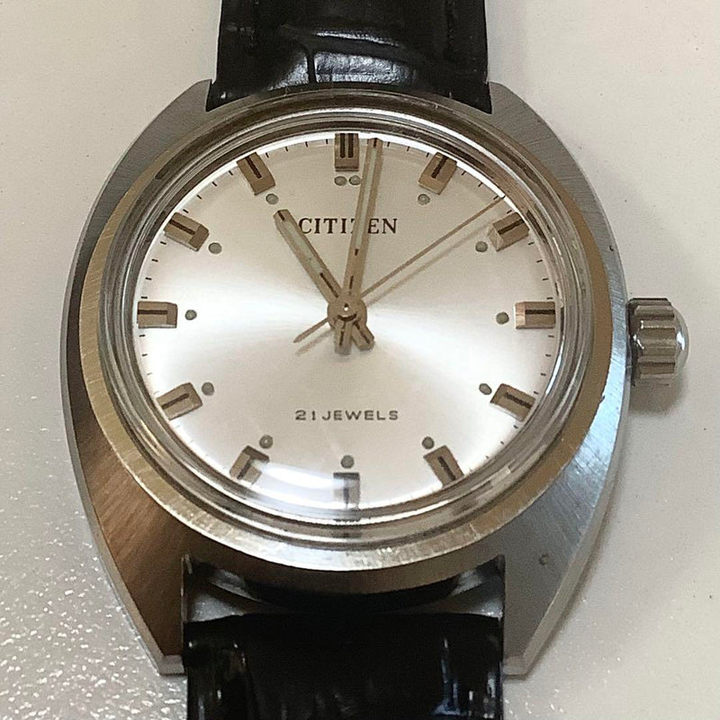 12011 Hand-wound Watch Serviced Vintage Analog Wristwatch Mechanical