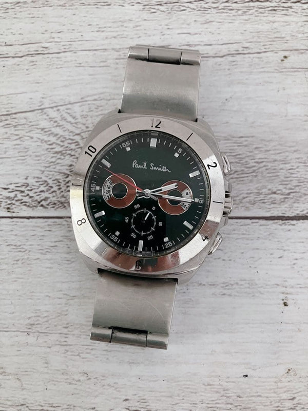 Chronograph Watch Analog Display Casual Style Model [Add Model