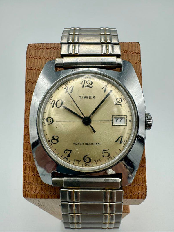Timex A832 Hand-winding Watch Mechanical Movement Classic Style Collectible