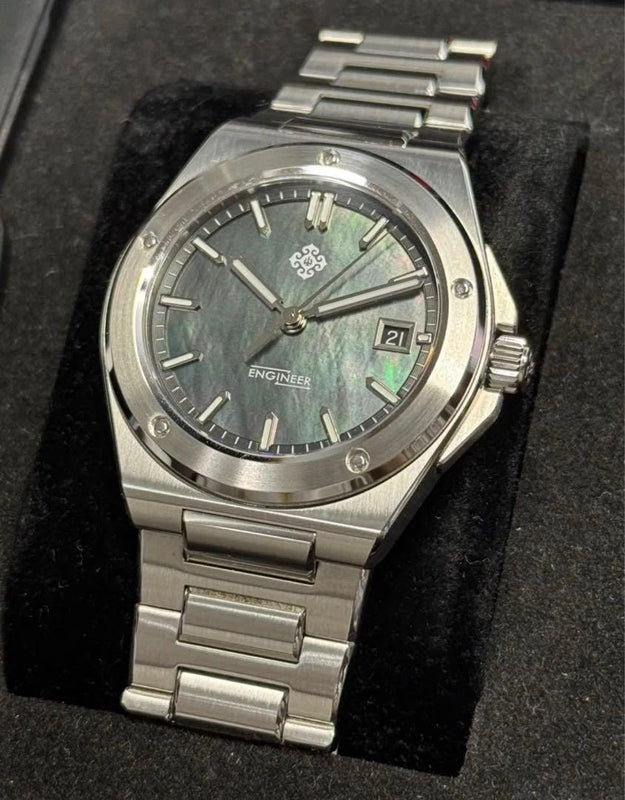 Ixdao Engineer Homage Mop Watch  Stainless Steel Sapphire Crystal Mens