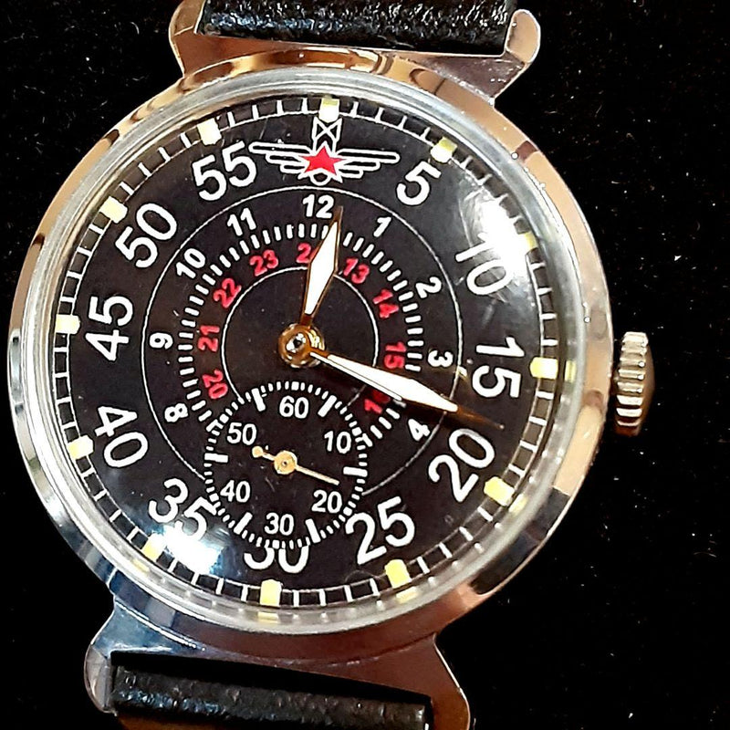 Sturmanskie Smosceco Hand-winding Mens Watch Vintage Mechanical Wristwatch