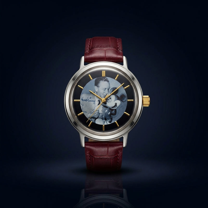 Retro 100th Anniversary Mickey Mouse Watch (Hand-wound) Collectible Limited