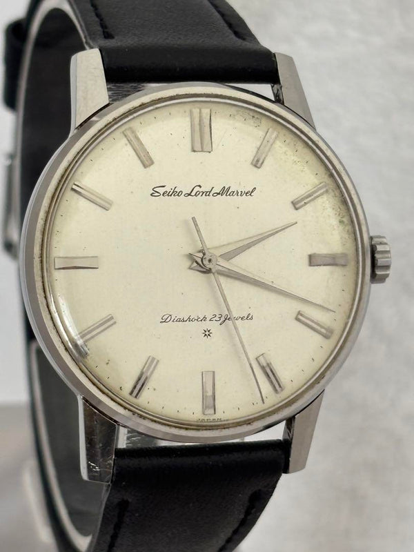 Lord Marvel 15027e Manual Winding Mens Watch Vintage Mechanical Dress