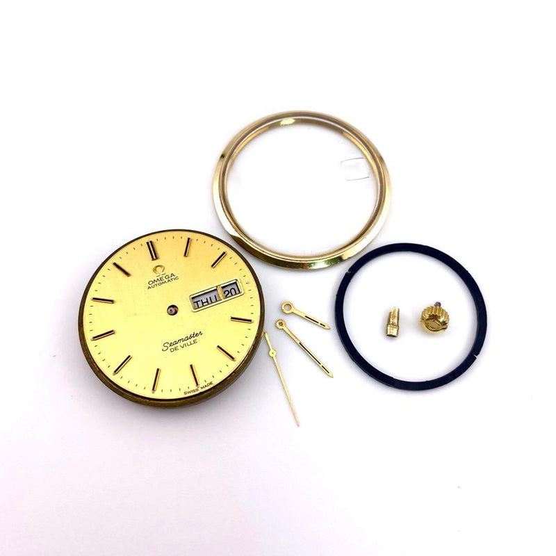 Omega Seamaster De Ville 1020  Watch Gold Dial Partial Gold Vintage