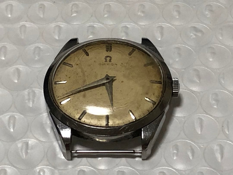 Omega Manual Wind Watch Vintage Style Mechanical Movement Classic Timepiece