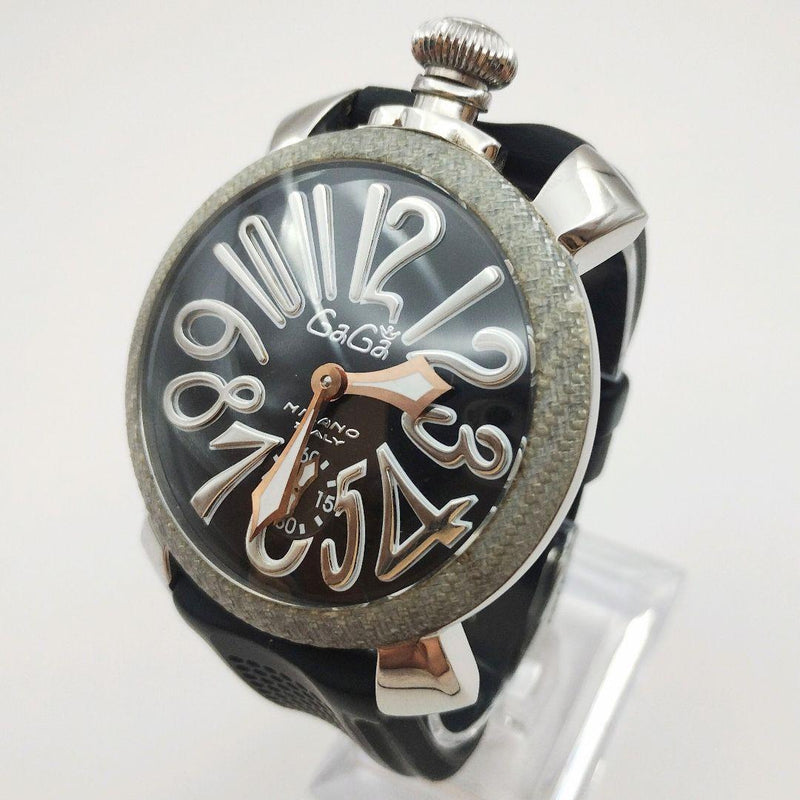 Gaga Milano Manuale 48 Limited Edition Hand-wound Watch Collectors Item Rare