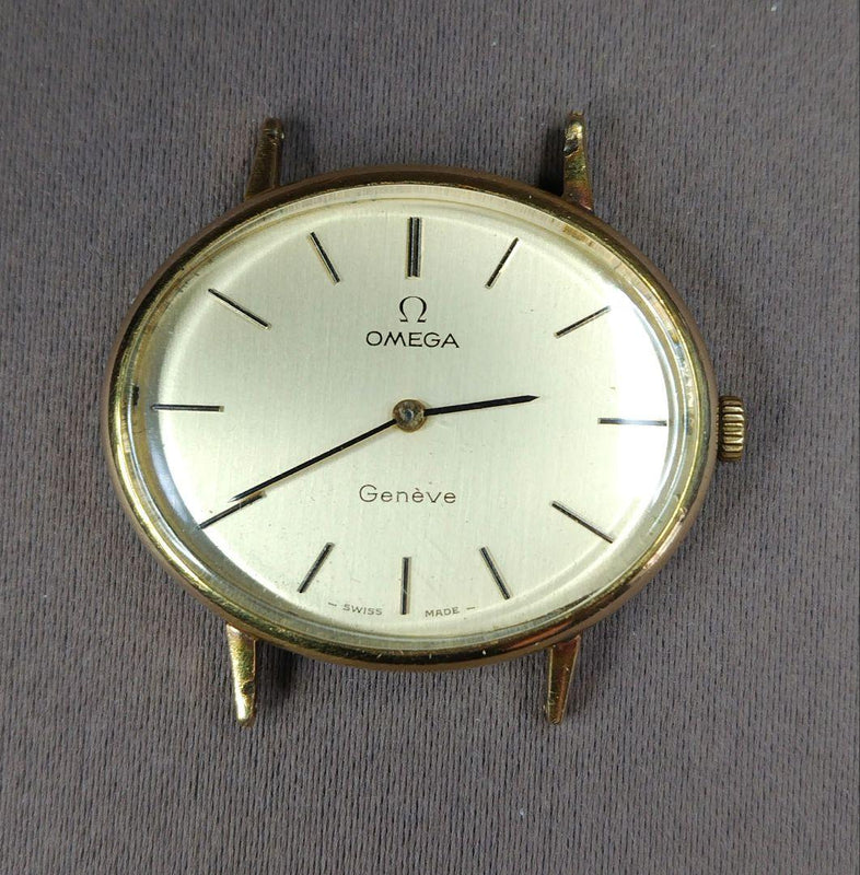Omega Geneve Watch Vintage Analog Wristwatch Swiss Made Collectible Timepiece
