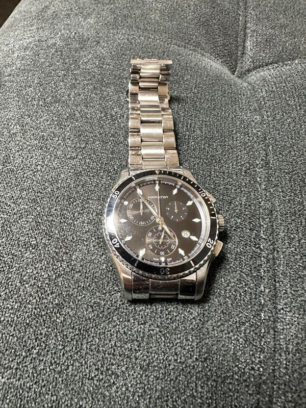 Jazzmaster H375120 Mens Watch Swiss Made Stainless Steel Quartz