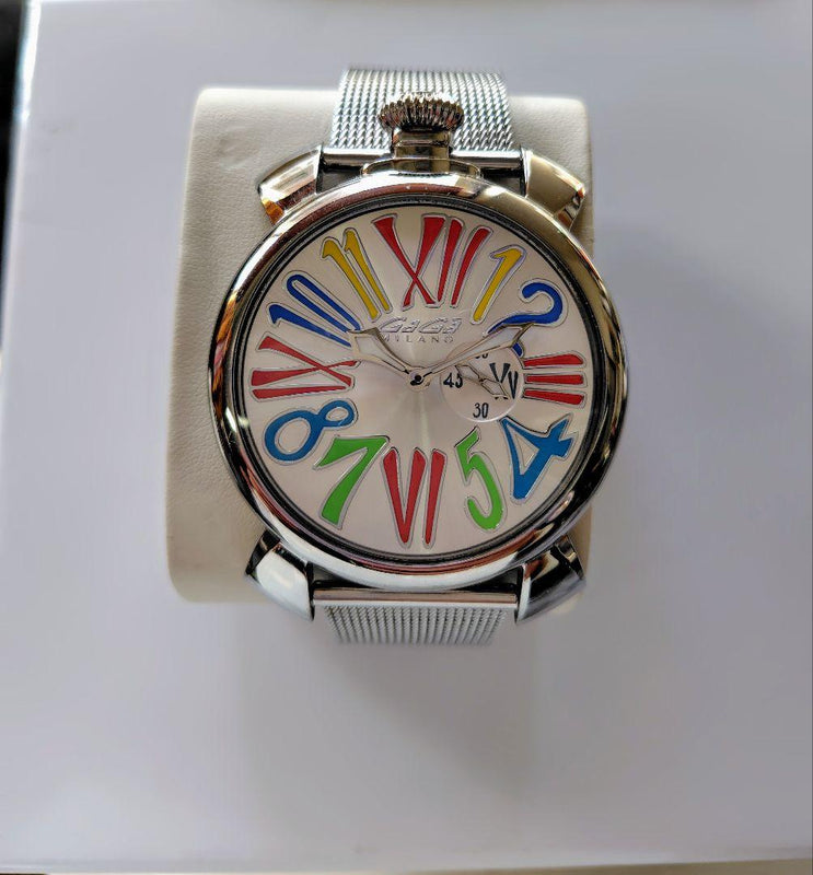 Gaga Milano Watch Swiss Made Mens Fashion Wristwatch Unavailable