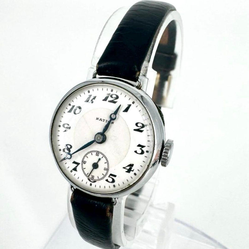 Seikosha Nation Hand-winding Small Seconds Watch Vintage Mechanical Dress