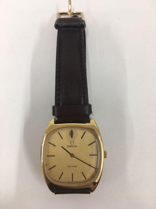 Omega De Ville Hand-wound Watch To.1530 Classic Timepiece Luxury Watch Mens