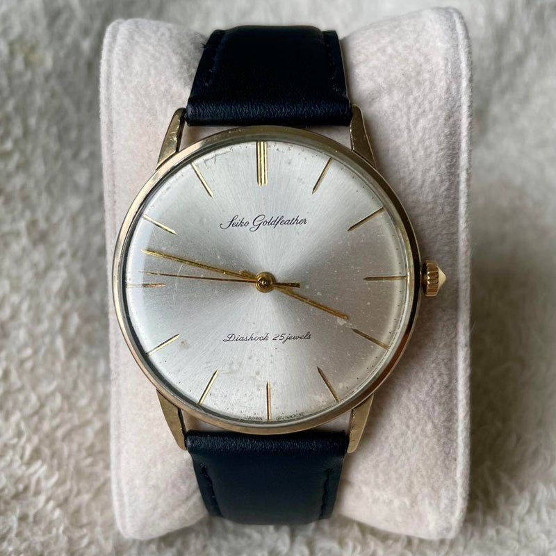 Goldfeather 25 Jewels Manual Winding Watch Vintage Dress Watch Japan Made