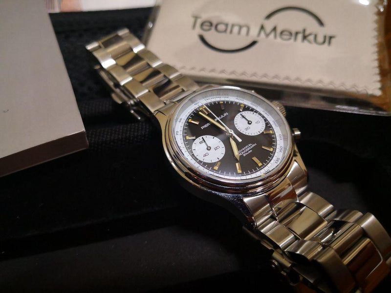 Hand-wound Chronograph  Vintage Style Watch Mechanical Movement