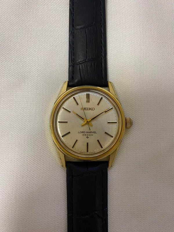 Lord Marvel 36000 Vintage Hi-beat Watch Collectible Mechanical Wristwatch