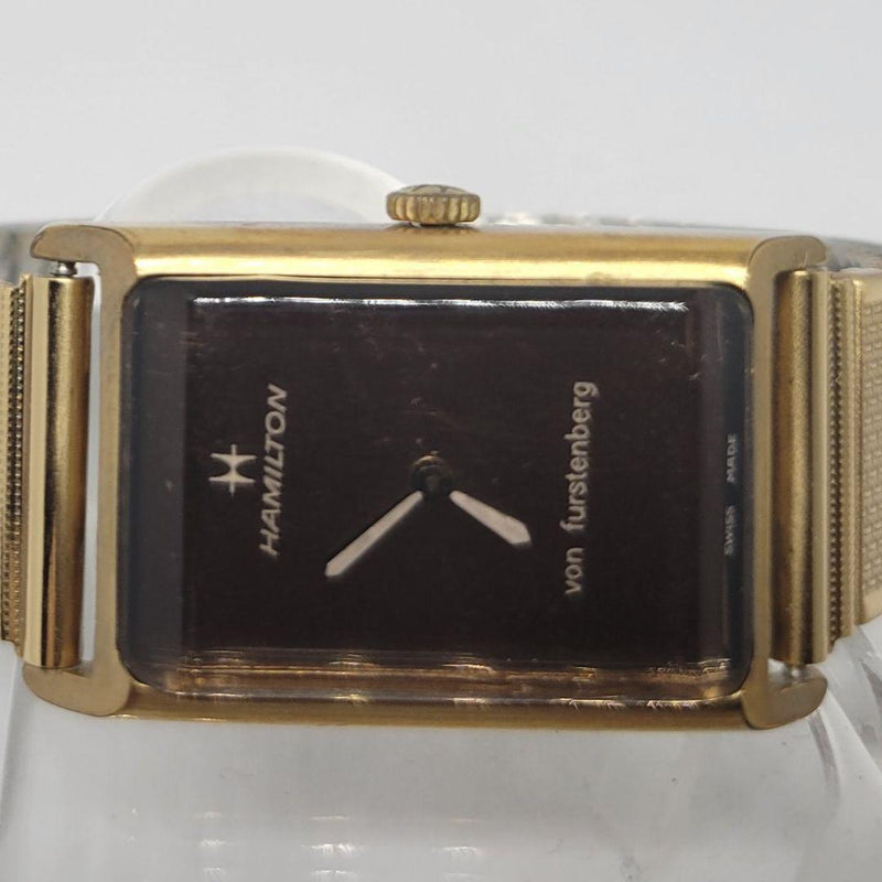 X Von Furstenberg Antique Watch Hand-wound Double-name Collectible