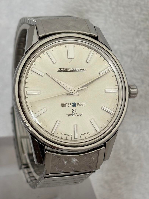 Skyliner 14092 Sea Horse Mens Hand-winding Watch Vintage Working Condition