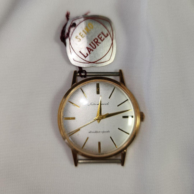 Laurel Gold Hand-winding Watch Vintage Seiko Laurel Wristwatch Mechanical