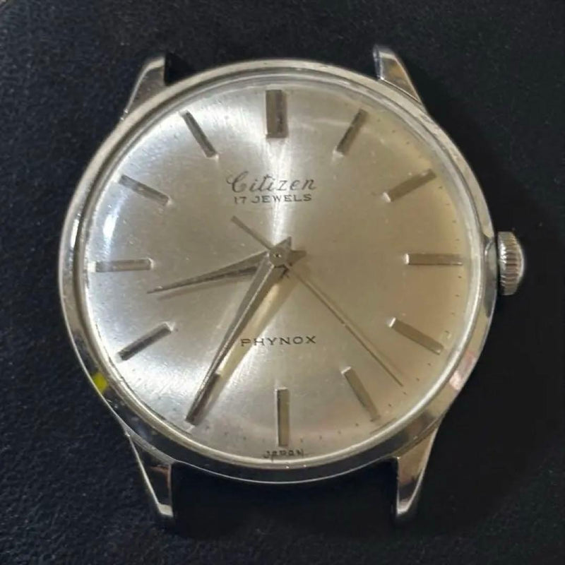 Working  Phynox 17 Jewels Nos Watch Center Seconds Hand Vintage